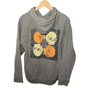 Theory Skeleton Detailed Hoodie